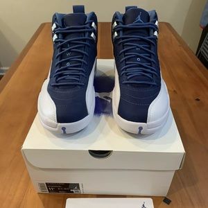 Nike Air Jordan 12 Stone Blue / Indigo